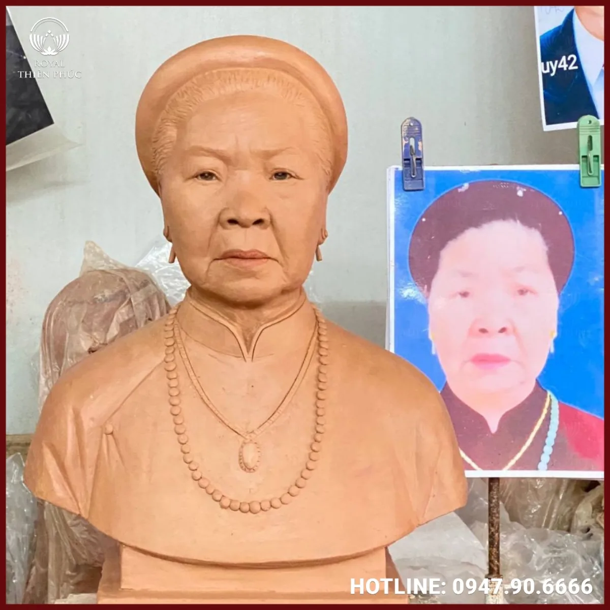 Đúc tượng truyền thần bằng đồng tinh xảo
