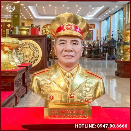 Tượng truyền thần chân dung bằng đồng tinh xảo