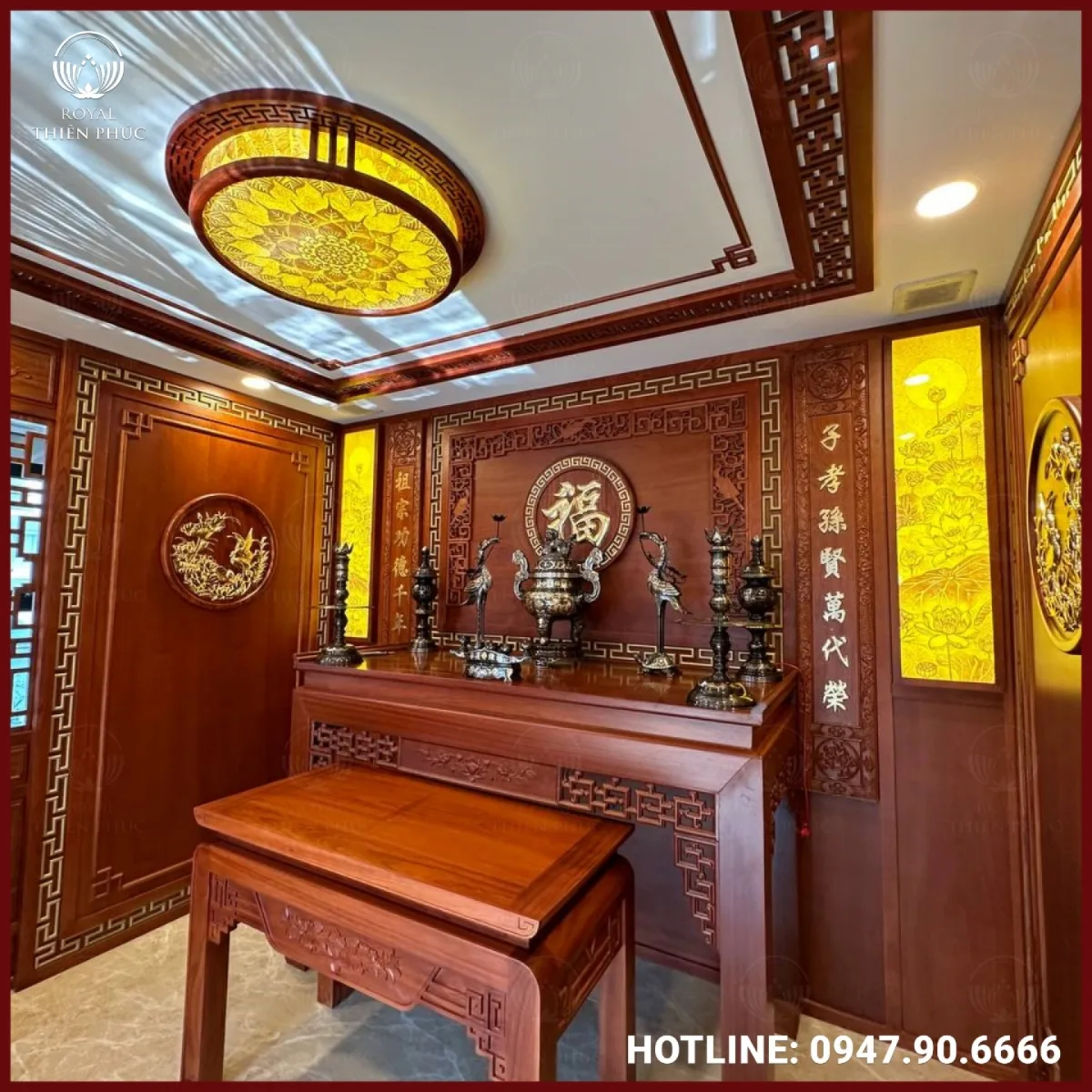 Vẻ đẹp của chất liệu đồng đỏ