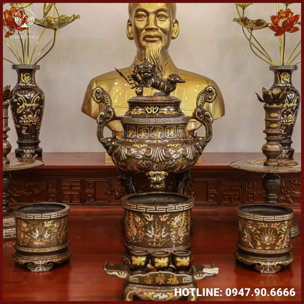 Màu sắc cổ kính, linh thiêng