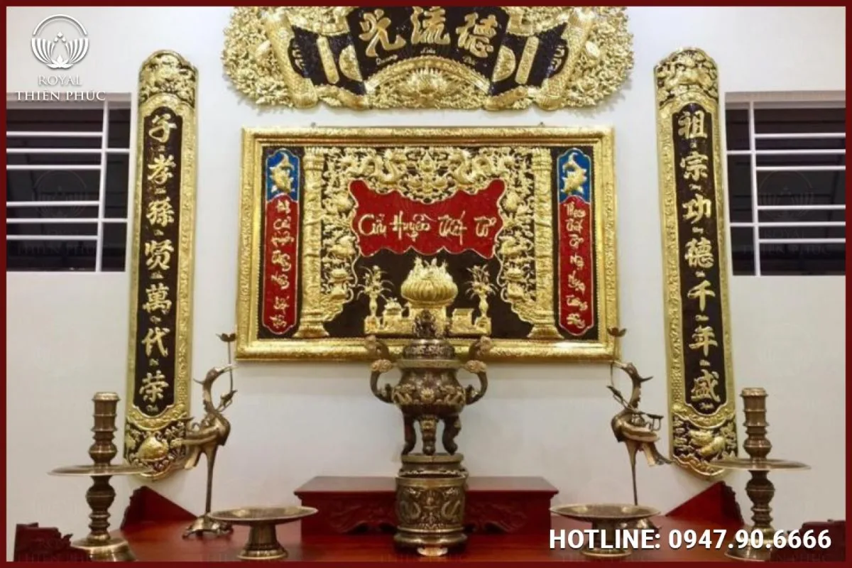 Cách bài trí bàn thờ Cửu Huyền Thất Tổ