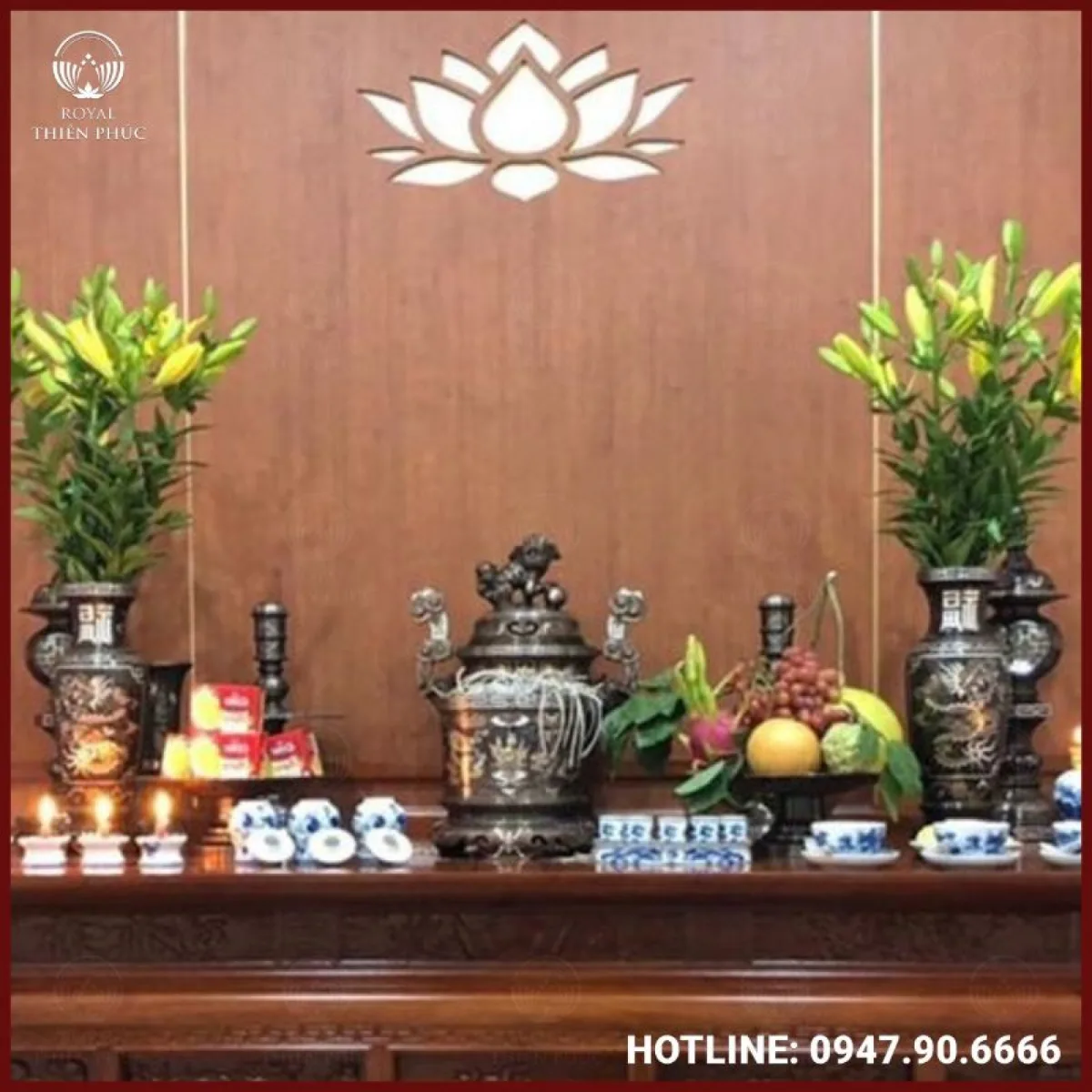 Có nên bày trí hoa ly trên bàn thờ hay không?