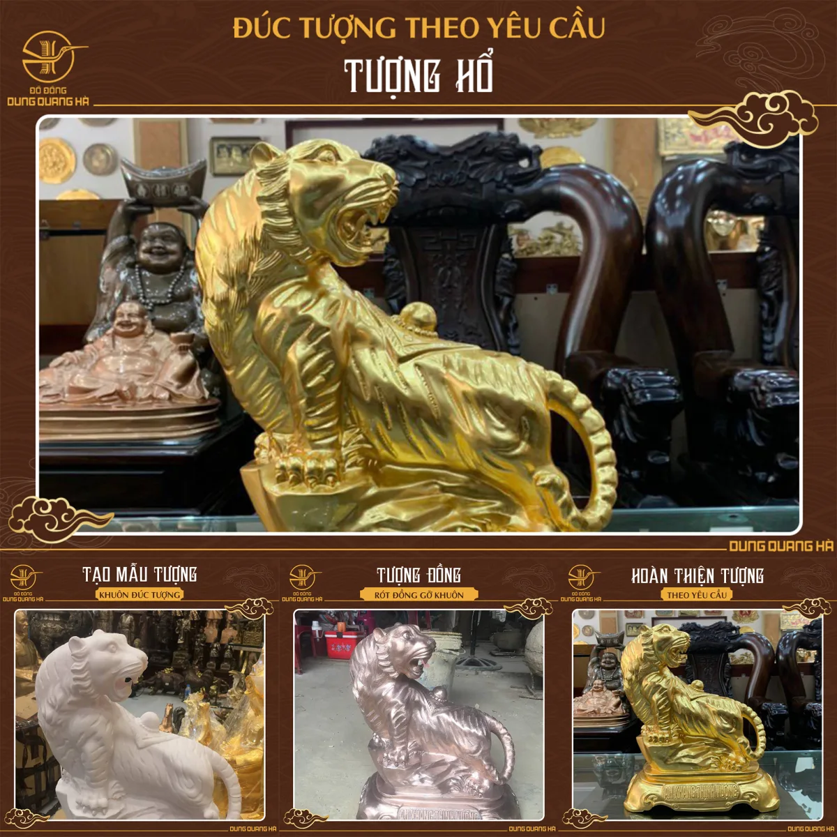 Đúc tượng đồng theo yêu cầu – Bí quyết để bạn sở hữu tác phẩm độc bản