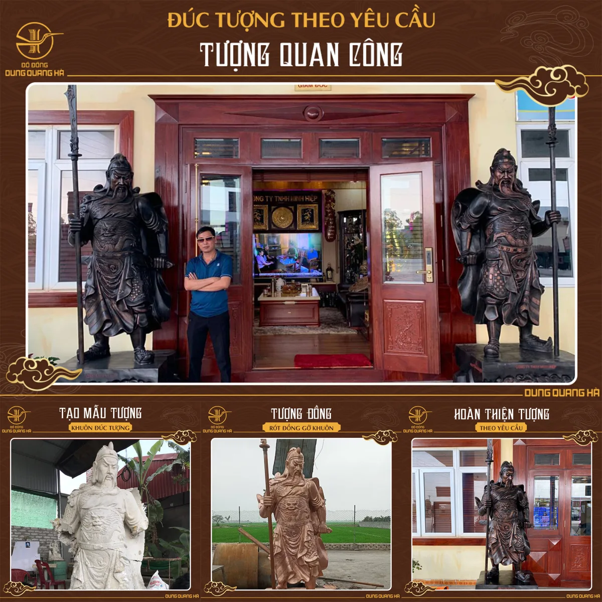 Tượng đồng Bác Hồ chuẩn thần thái – Lưu giữ giá trị hàng trăm năm