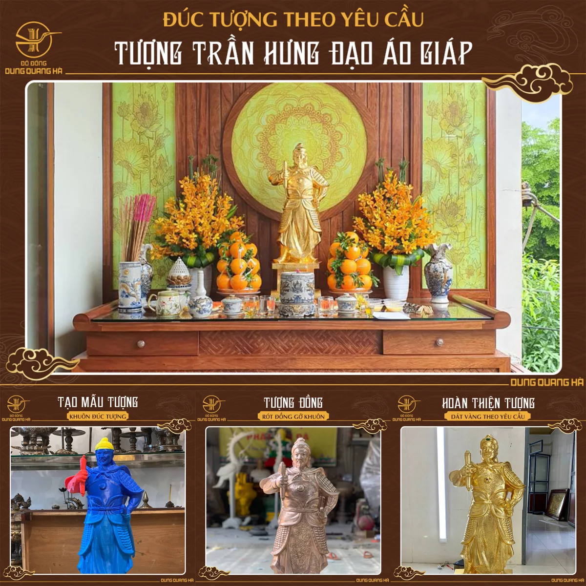 Tượng đồng Bác Hồ chuẩn thần thái – Lưu giữ giá trị hàng trăm năm