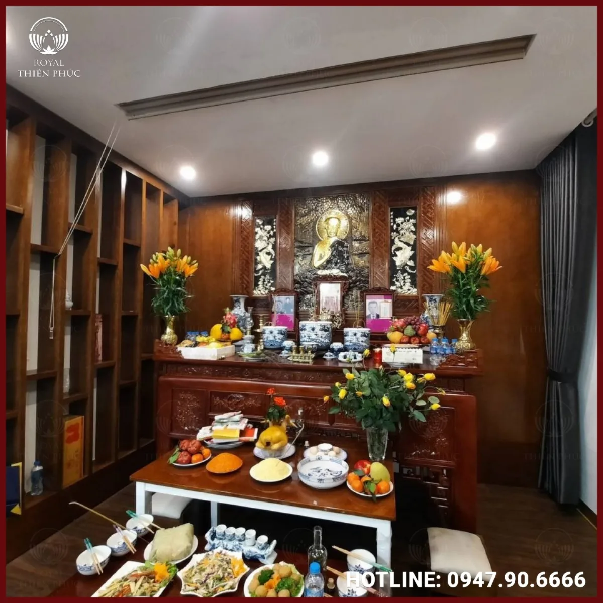 Tranh Phật Thích Ca Mâu Ni bằng đồng