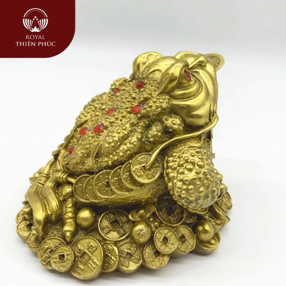 Cóc Ngậm Tiền Bằng Đồng, Vàng Mạ