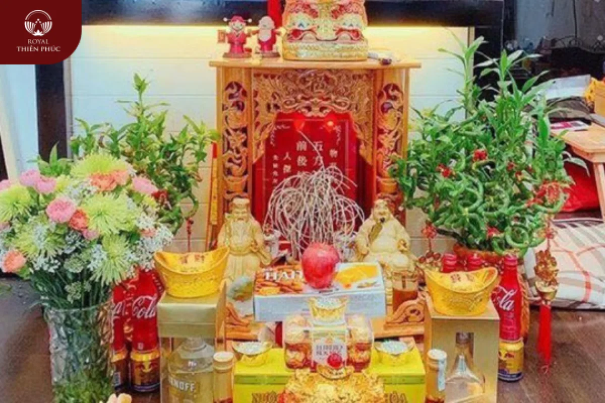 Không Có Bàn Thờ Thần Tài Thì Cúng Ở Đâu?
