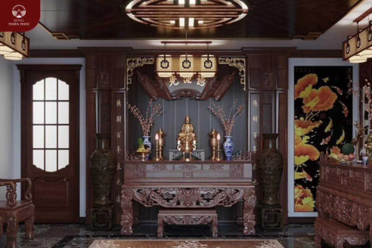 Lựa chọn vị trí đặt bàn thờ