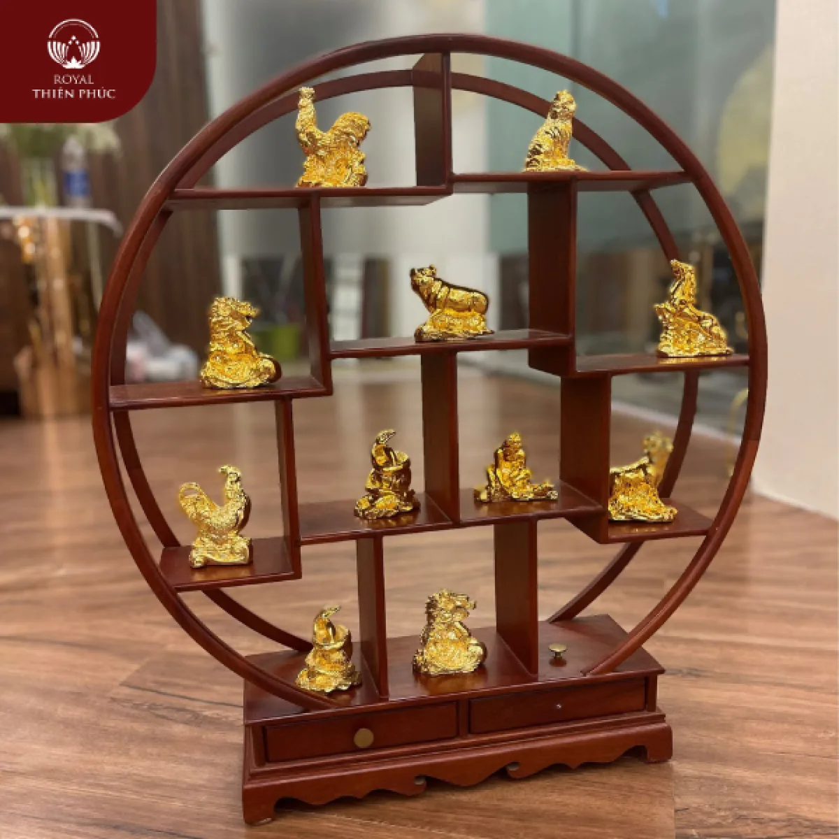 Tượng tỳ hưu mạ vàng