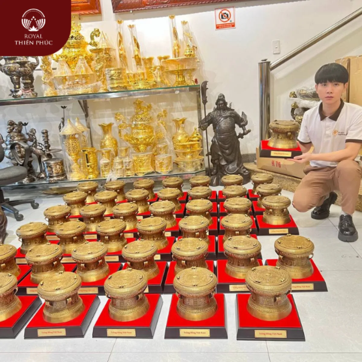 Trống đồng quà tặng