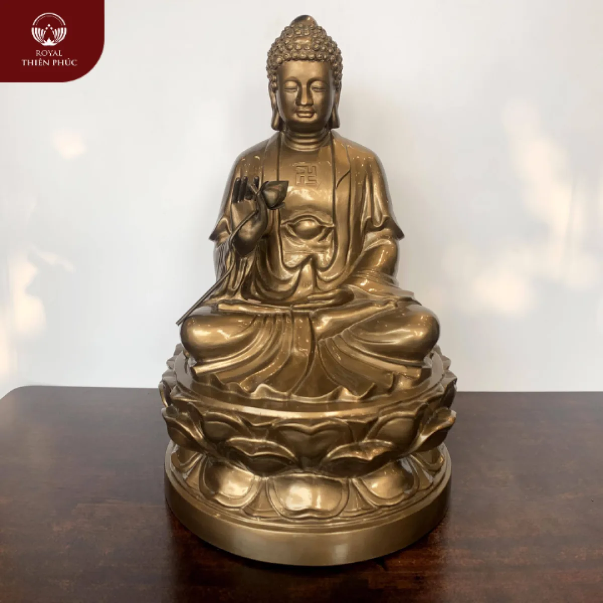 Tượng Phật A Di Đà bằng đồng