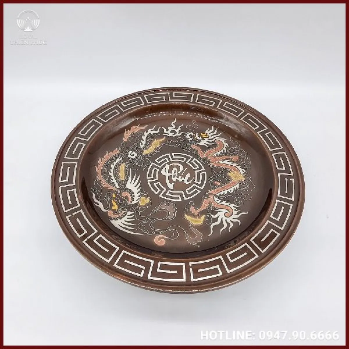 Mâm bồng khảm tam khí