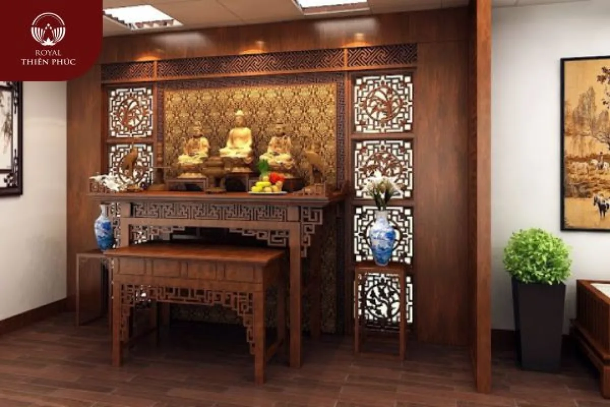 Một Số Nguyên Tắc Đặt Bàn Thờ Phật Và Gia Tiên