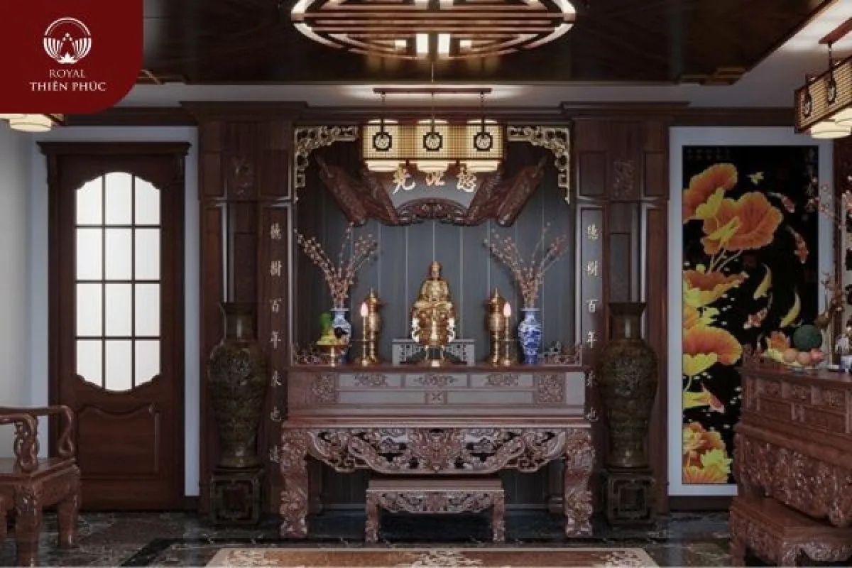 Top Mẫu Phòng Thờ Đẹp Phù Hợp Với Mọi Nhà