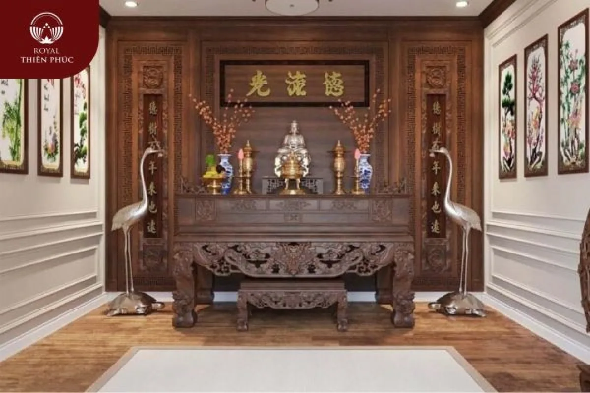 Top Mẫu Phòng Thờ Đẹp Phù Hợp Với Mọi Nhà