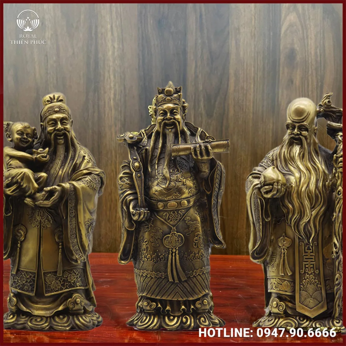 Bộ tượng chế tác tinh xảo