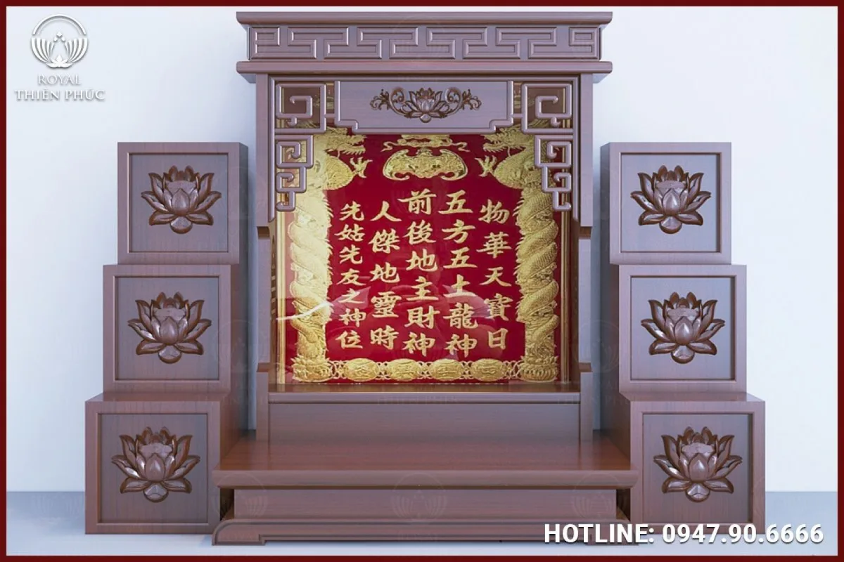 Hướng tốt đặt bàn thờ Thần Tài