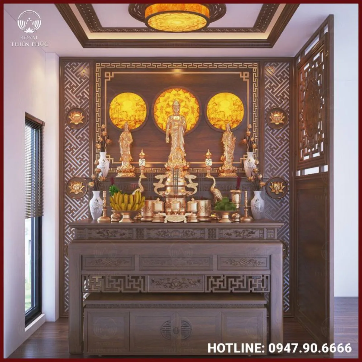 Hướng đặt phòng thờ Phật chuẩn phong thủy