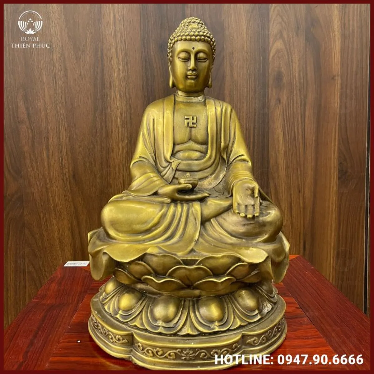 Báo giá tượng Phật Adida bằng đồng