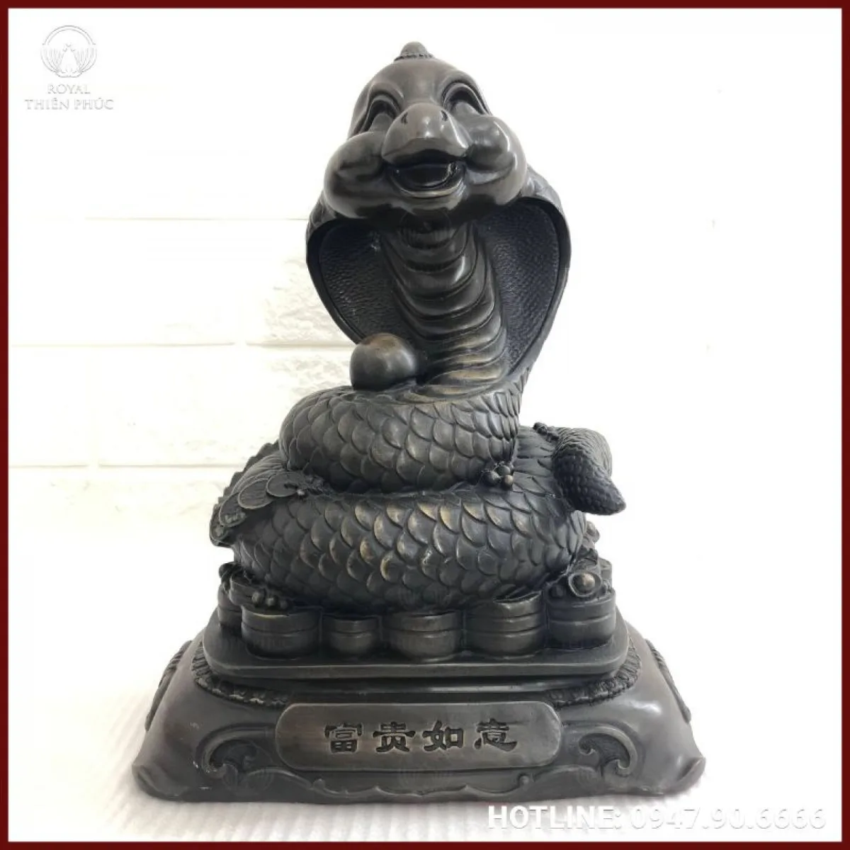 Ý nghĩa cụ thể của tượng rắn bằng đồng